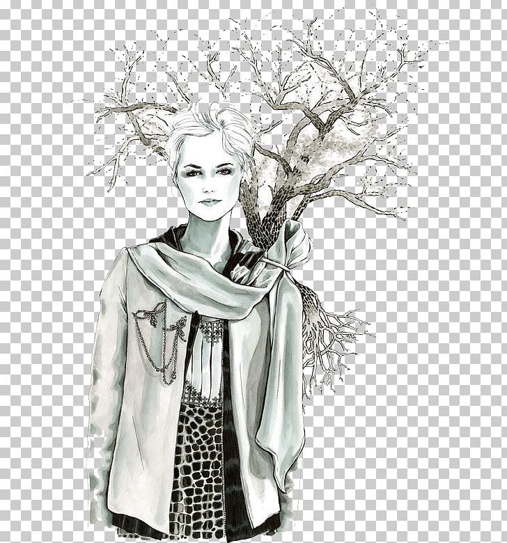 Drawing Illustrator Fashion Watercolor Painting Illustration Png