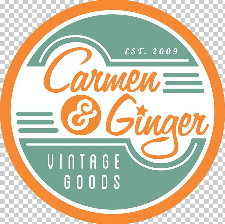 Carmen & Ginger Logo Vintage Clothing Estate Jewelry PNG, Clipart, Area, Brand, Circle, Clothing, Estate Jewelry Free PNG Download