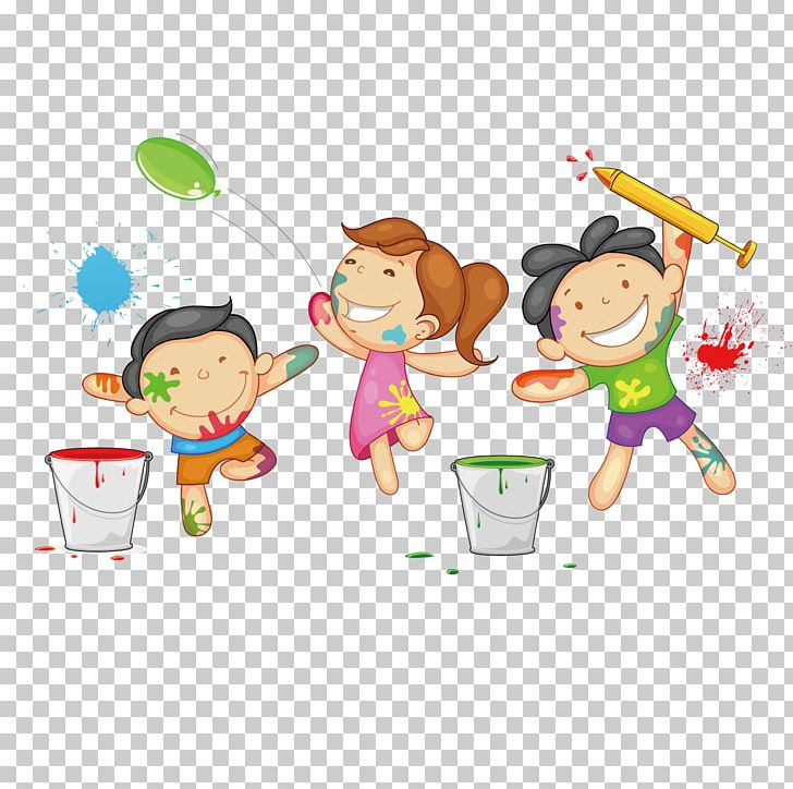 Holi Drawing PNG, Clipart, Area, Art, Boy, Cartoon, Child Free PNG Download