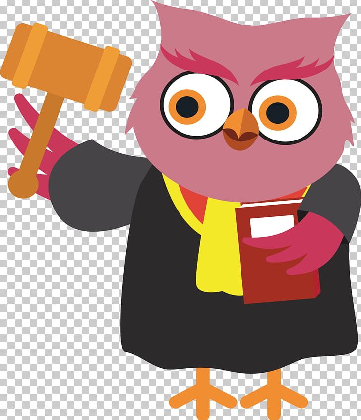 Judge Cartoon Court Law PNG, Clipart, Animals, Animation, Art, Beak, Bird Free PNG Download
