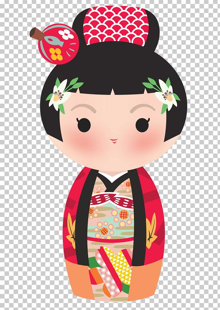 Kokeshi Japanese Art PNG, Clipart, Anime, Art, Clip Art, Doll, Drawing Free PNG Download