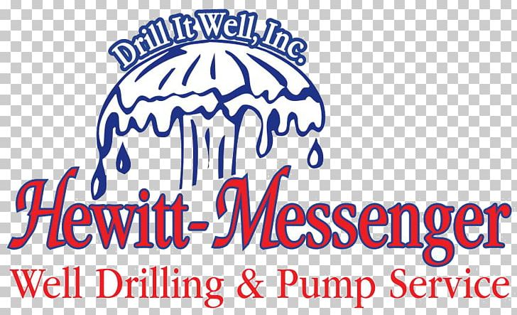 Logo Hewitt-Messenger Well Drilling And Pump Service Hewitt Messenger Well & Pump Water Well Brand PNG, Clipart, Area, Artesian Aquifer, Banner, Brand, Facebook Messenger Free PNG Download
