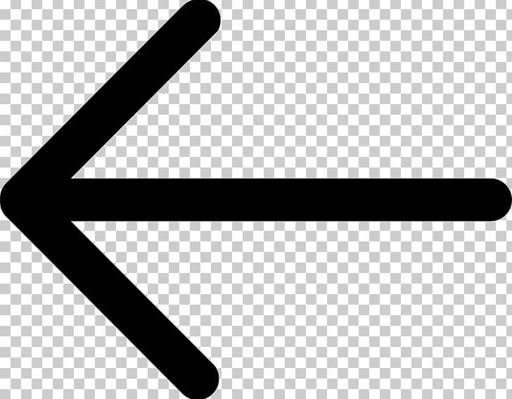 Arrow Computer Icons Symbol Sign PNG, Clipart, Angle, Arrow, Arrow Icon, Arrow Left, Black And White Free PNG Download