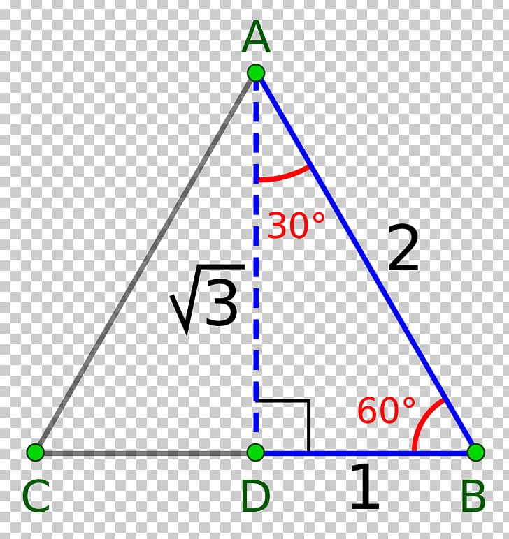 Special Right Triangle Square Root Of 3 Trigonometry PNG, Clipart, Altitude, Angle, Area, Diagram, Equilateral Triangle Free PNG Download