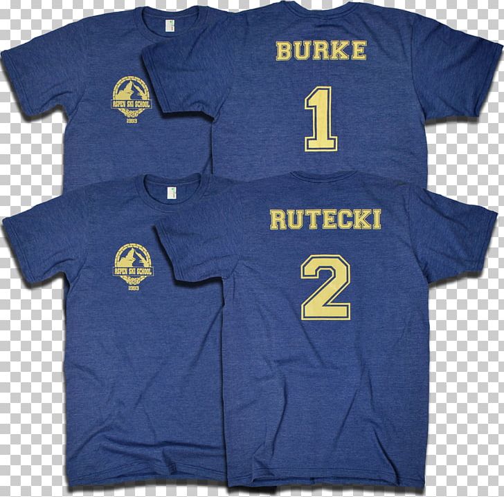 T-shirt Frank Drebin Dexter Rutecki Sports Fan Jersey Sleeve PNG, Clipart, Active Shirt, Backpage, Blue, Brand, Clothing Free PNG Download