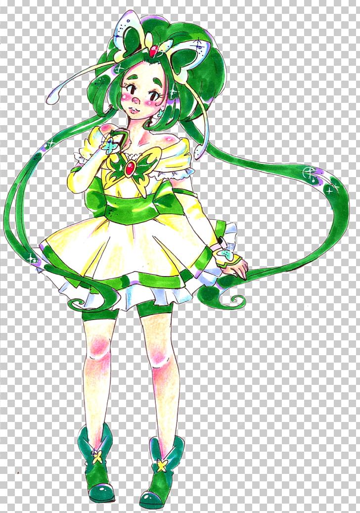 Drawing Pretty Cure Poseidon PNG, Clipart, Art, Clothing, Costume, Costume Design, Dancer Free PNG Download