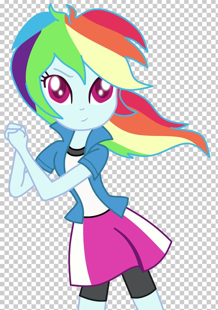 Rainbow Dash My Little Pony: Equestria Girls Art PNG, Clipart, Anime, Art, Artwork, Cartoon, Character Free PNG Download