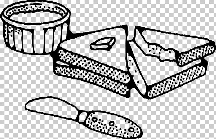 Jam Sandwich Peanut Butter And Jelly Sandwich Bakery Baguette White Bread PNG, Clipart, Angle, Auto Part, Baguette, Bakery, Black And White Free PNG Download