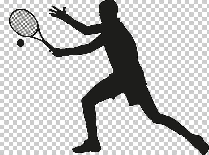 Tennis Ball Racket Squash PNG, Clipart, Arm, Athlete, Ball, Black And White, Business Man Free PNG Download