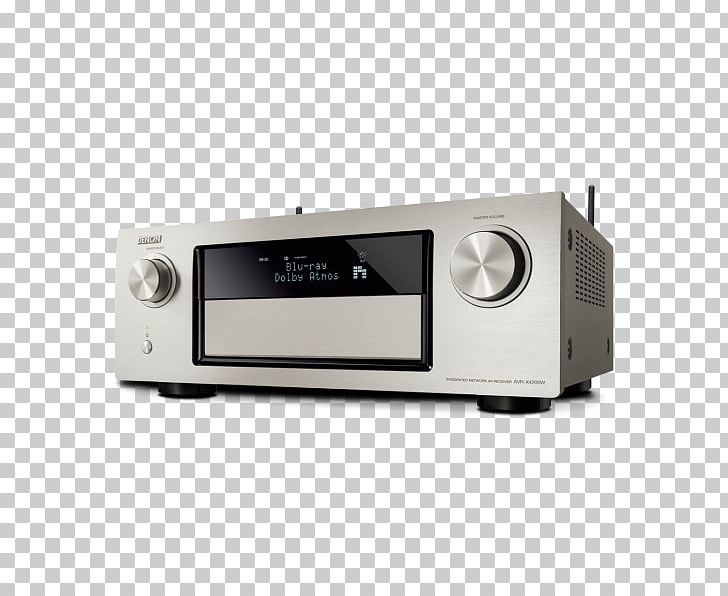 AV Receiver Denon AVR X4400H DTS Dolby Atmos PNG, Clipart, Amplifier, Audio, Audio Equipment, Audio Power Amplifier, Audio Receiver Free PNG Download