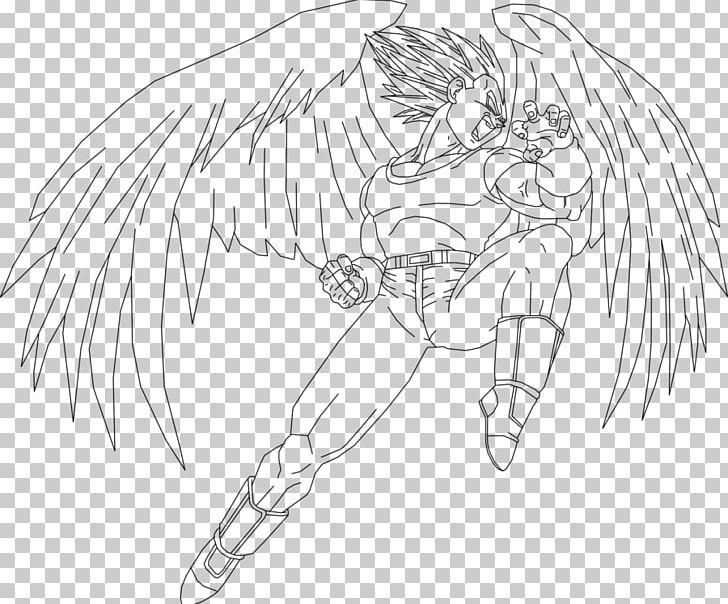 Line Art Vegeta Super Saiyan Sketch PNG, Clipart, Anime, Arm, Art, Artist, Artwork Free PNG Download