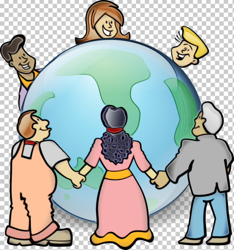 Cartoon People Sharing Gesture PNG, Clipart, Cartoon, Gesture, Paint, People, Sharing Free PNG Download