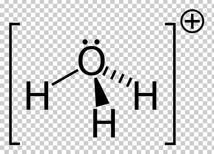 Hydronium Oxonium Ion Lewis Structure PNG, Clipart, Acid, Angle, Area, Atom, Black Free PNG Download