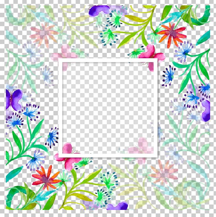 Watercolor Painting Floral Design PNG, Clipart, Border, Branch, Flower, Flower Arranging, Holidays Free PNG Download