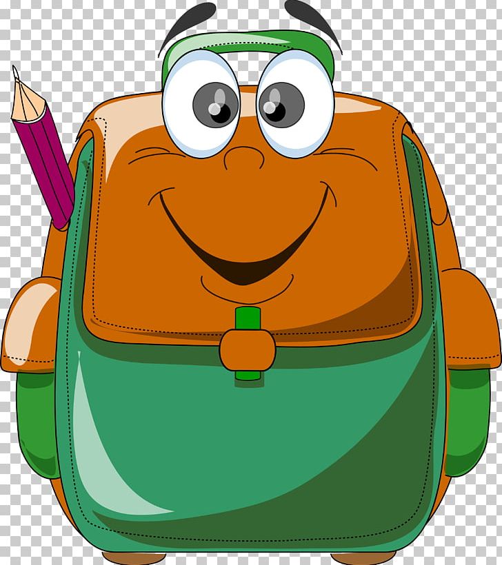 Backpack Cartoon Bag PNG, Clipart, Amphibian, Backpack, Bag, Cartoon, Classroom Clipart Free PNG Download