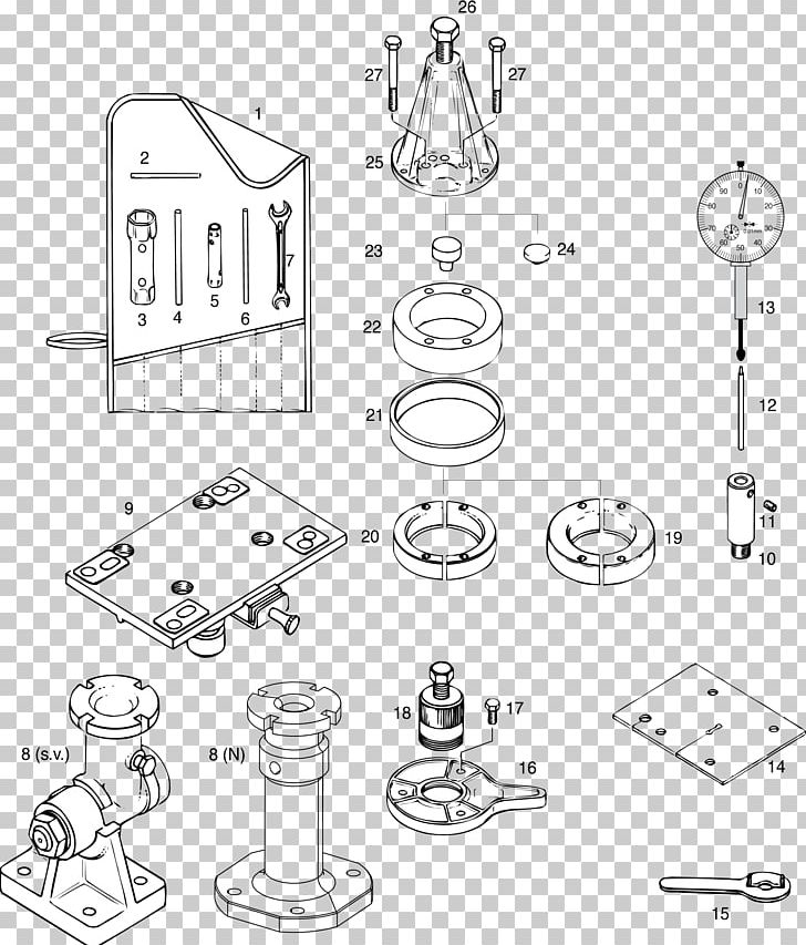 BRP-Rotax GmbH & Co. KG Tool Two-stroke Engine Screw PNG, Clipart, Angle, Area, Black And White, Brprotax Gmbh Co Kg, Diagram Free PNG Download