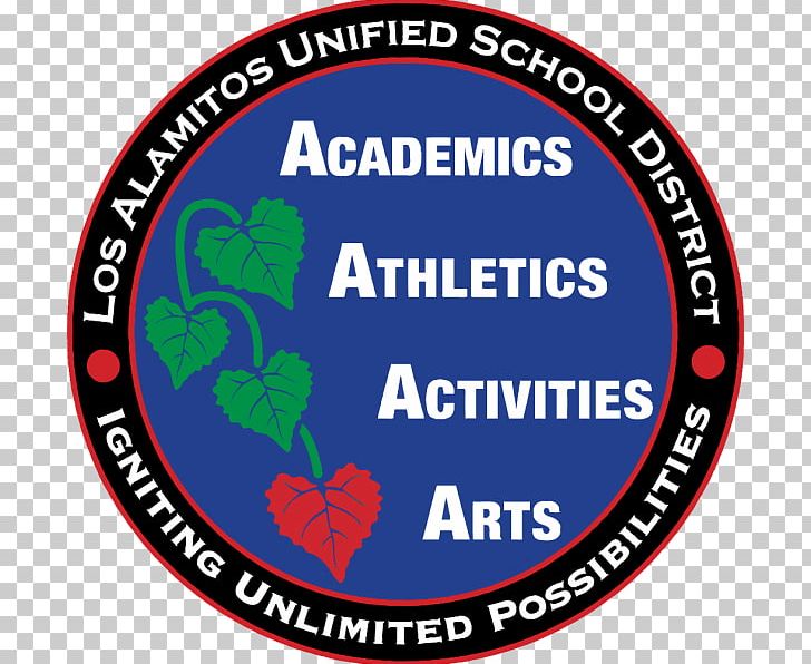 Logo Los Alamitos Unified School District Organization Brand Font PNG, Clipart, Area, Brand, Circle, Label, Line Free PNG Download