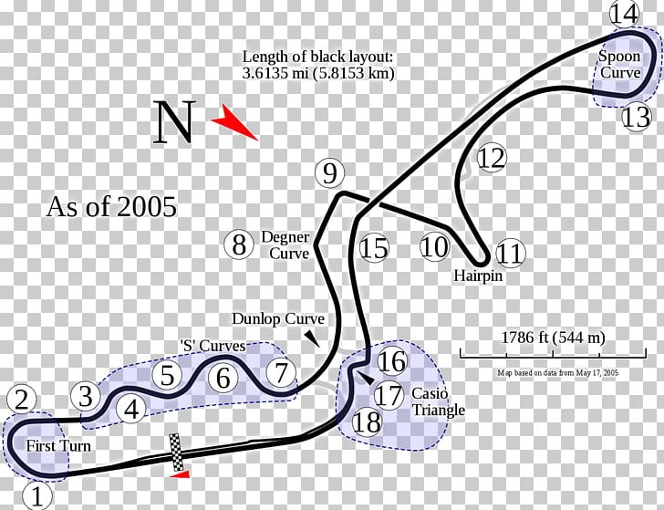 Suzuka Circuit Japanese Grand Prix Degner Race Track Formula 1 PNG, Clipart, Angle, Area, Autodromo, Auto Part, Cars Free PNG Download