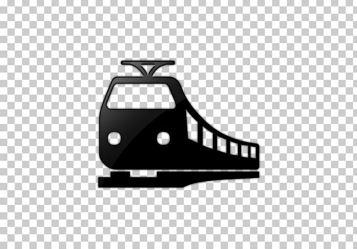 Train Rail Transport Rapid Transit Computer Icons PNG, Clipart, Angle, Automotive Exterior, Black, Black And White, Brand Free PNG Download