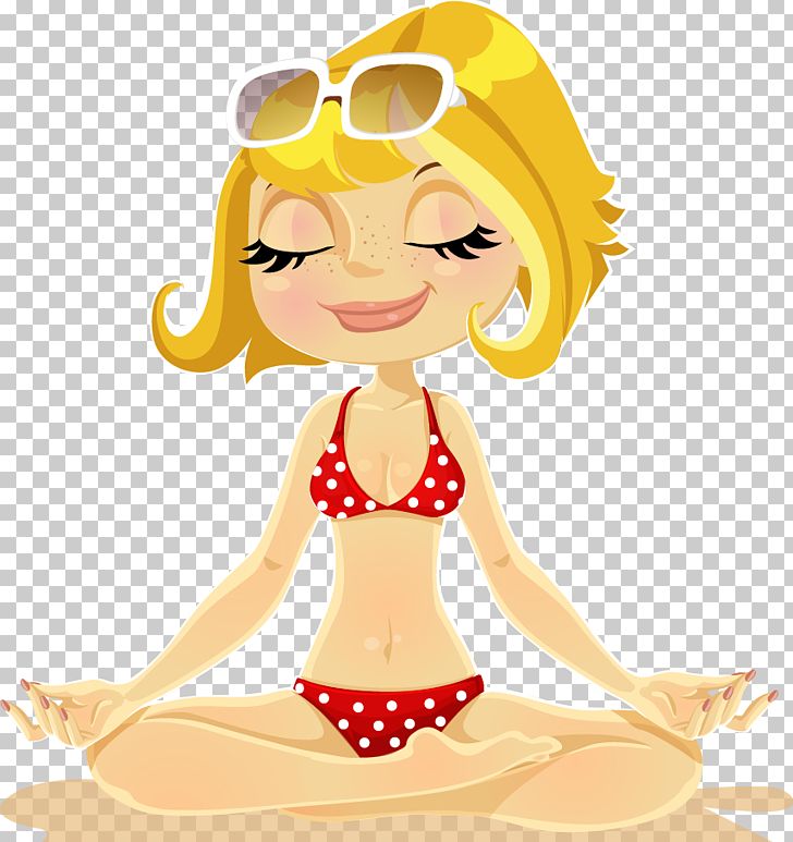 Beach Girl Cartoon PNG, Clipart, Baby Girl, Beach Vector, Brown Hair, Fashion Girl, Fictional Character Free PNG Download
