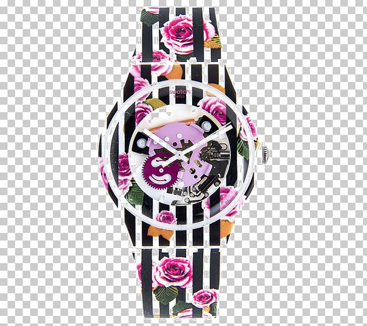 Swatch Fuchsia Clock Watch Strap PNG, Clipart, Clock, Clothing Accessories, Color, Fashion, Fuchsia Free PNG Download