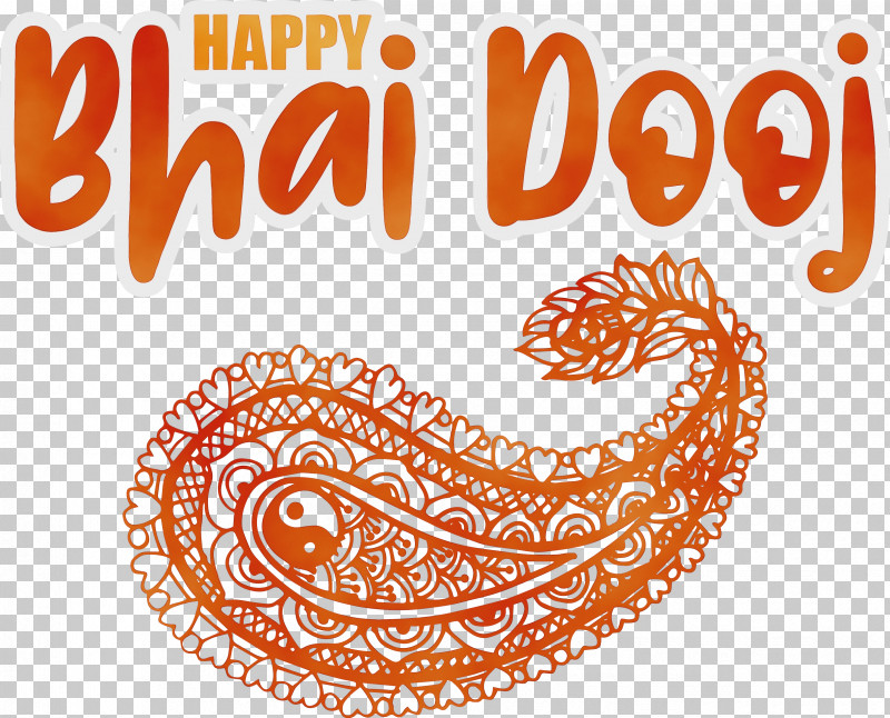 Bhai dooj free hindi calligraphy png