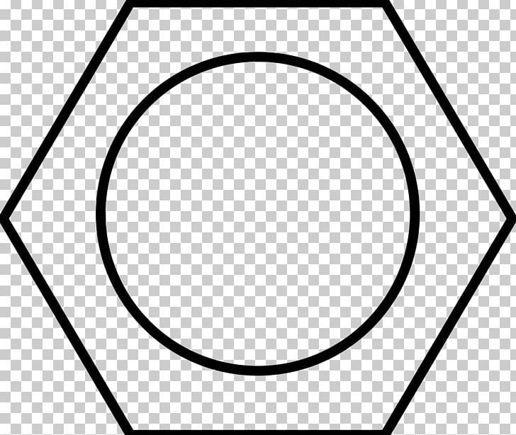 Hexagon Polygon Decagon Circle Angle PNG, Clipart, Angle, Area, Benzene, Black, Black And White Free PNG Download