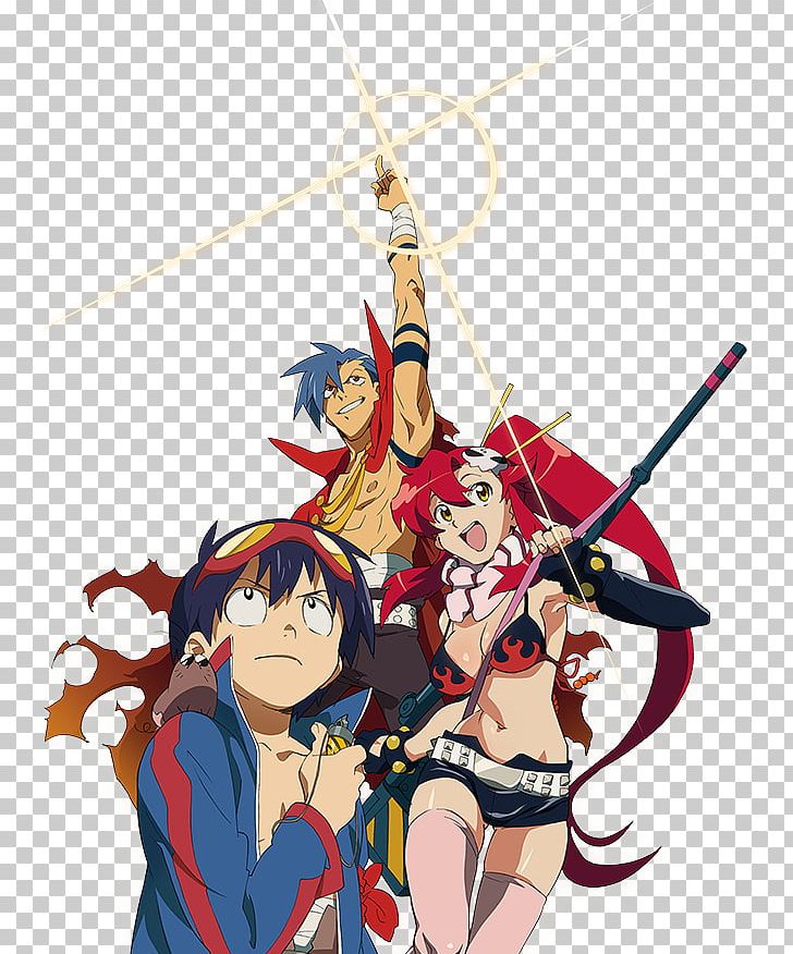 Kamina Anime Otakon Gainax Poster PNG, Clipart, Animax, Anime, Aniplex Of America, Art, Cartoon Free PNG Download