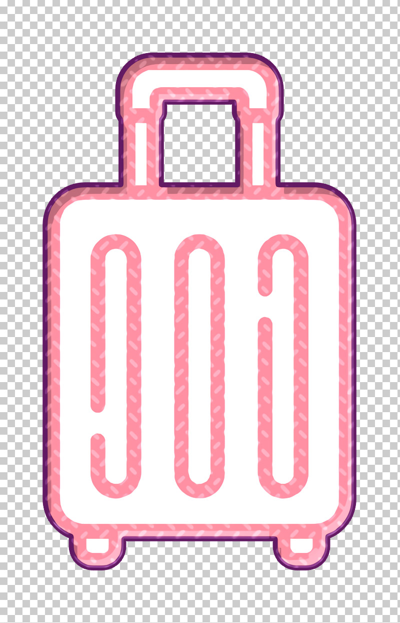 Luggage Icon Travel Icon Suitcase Icon PNG, Clipart, Luggage Icon, Meter, Pink M, Suitcase Icon, Travel Icon Free PNG Download