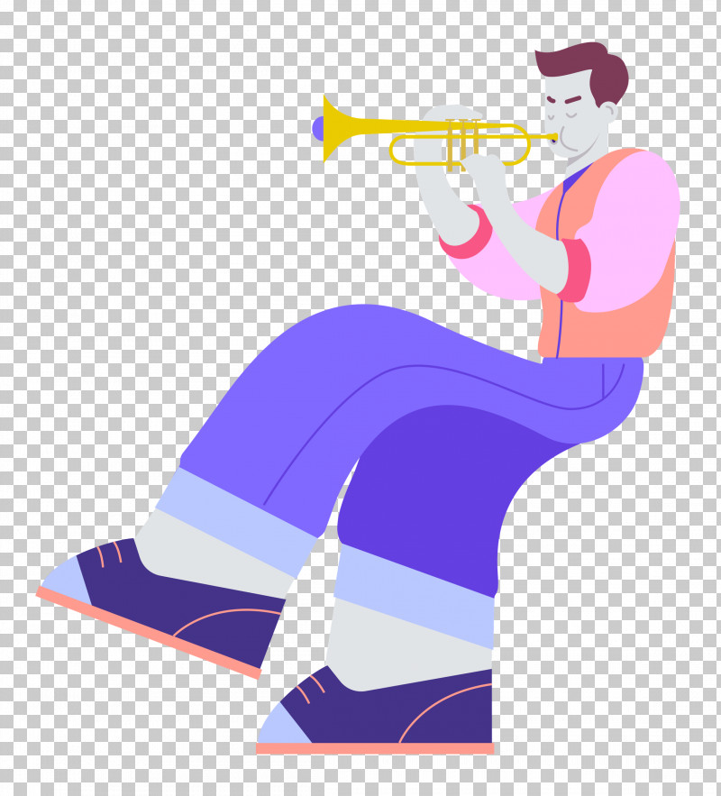 Playing The Trumpet Music PNG, Clipart, Biology, Cartoon, Character, Human Biology, Human Skeleton Free PNG Download