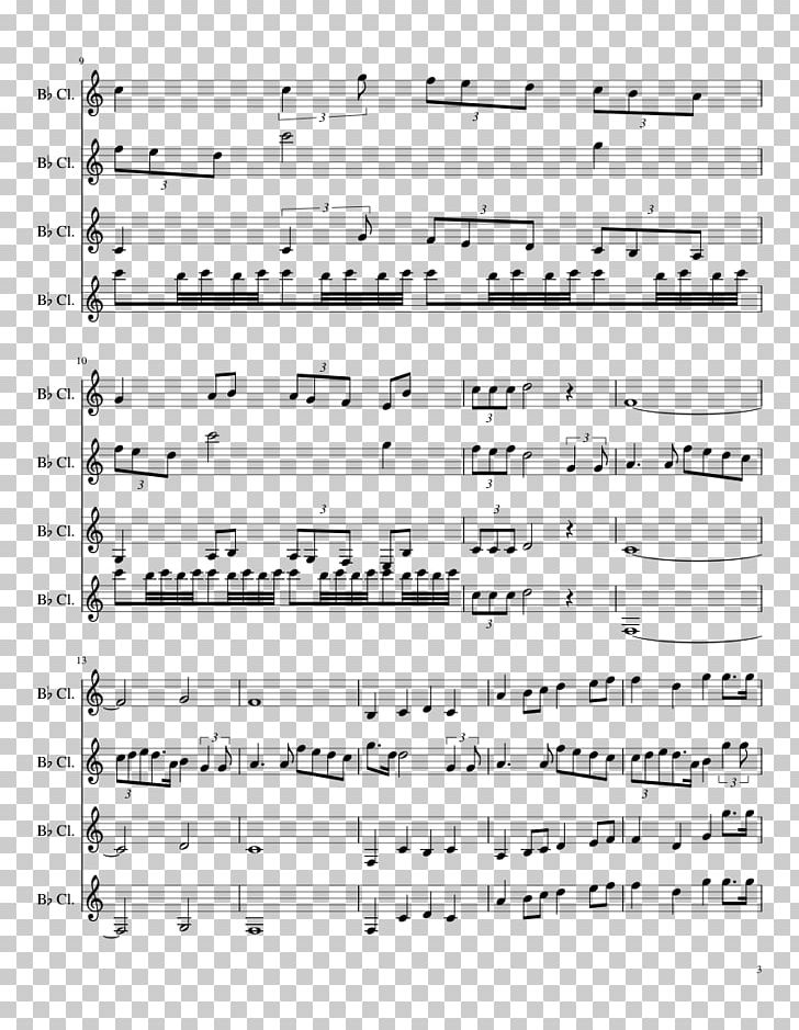 Sheet Music The Imperial March Bass Clarinet Music Of Star Wars PNG, Clipart,  Free PNG Download