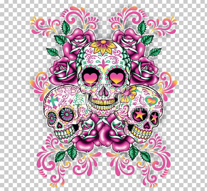 Calavera Skull Day Of The Dead Pastel Desktop PNG, Clipart, Art, Blue, Bluegreen, Bone, Calavera Free PNG Download
