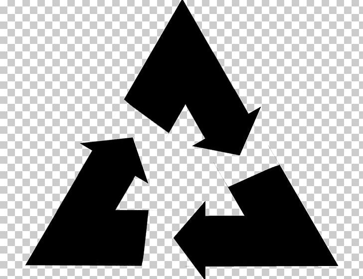 Recycling Symbol Computer Icons PNG, Clipart, Angle, Black, Black And White, Brand, Decal Free PNG Download