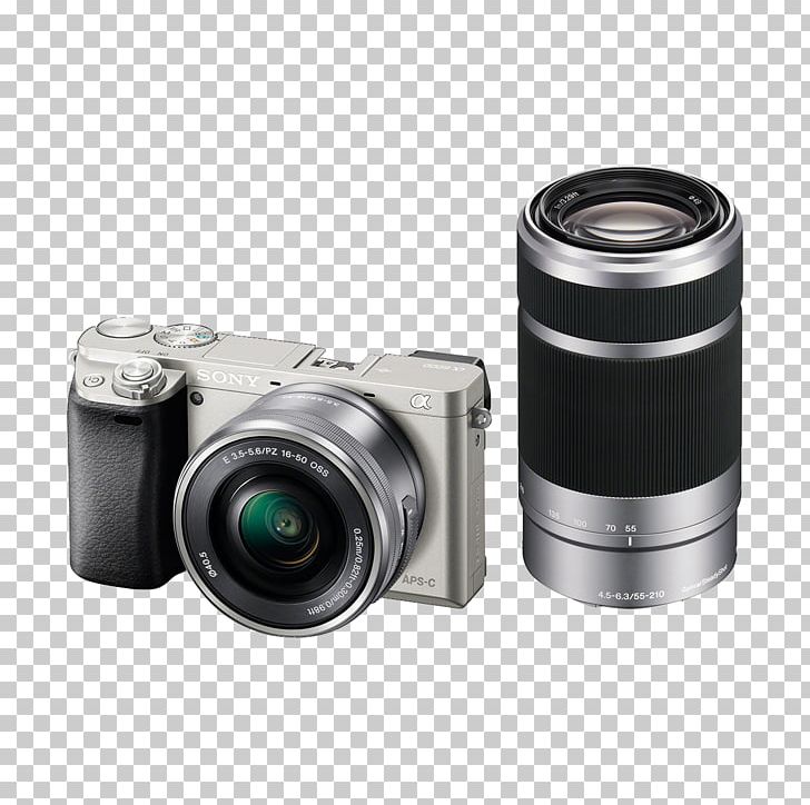 Mirrorless Interchangeable-lens Camera 索尼 Sony E PZ 16-50mm F/3.5-5.6 OSS APS-C PNG, Clipart, 6000, Active Pixel Sensor, Alpha, Angle, Apsc Free PNG Download