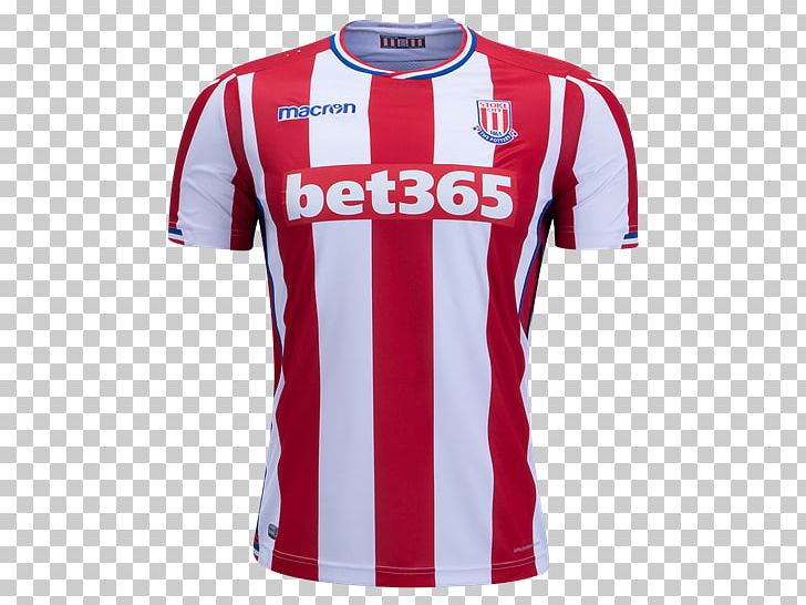 Stoke City F.C. 2017–18 Premier League T-shirt Jersey Kit PNG, Clipart, Active Shirt, Brand, Clothing, Football, Jersey Free PNG Download