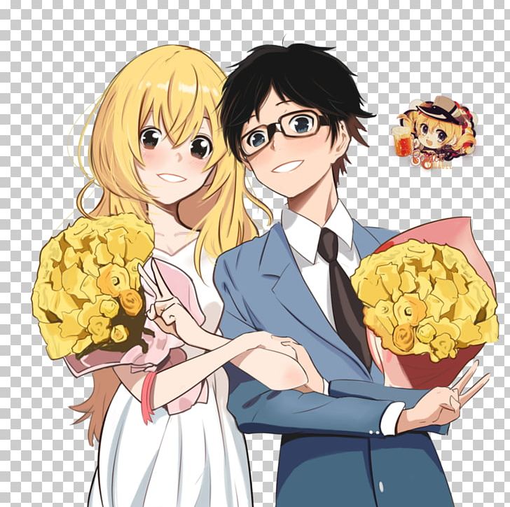 Kousei Kaori Your Lie In April YouTube Arima PNG, Clipart, Anime, Anohana The Flower We Saw That Day, Arima, Artwork, Brown Hair Free PNG Download