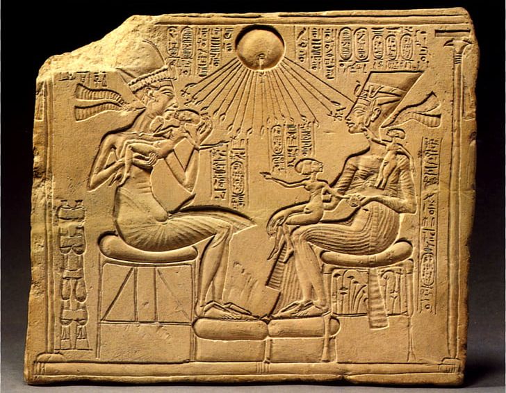 Stela Of Akhenaten And His Family Egyptian Museum Of Berlin Amarna Period PNG, Clipart, Akhenaten, Amarna, Amarna Period, Ancient Egypt, Ancient Egyptian Religion Free PNG Download