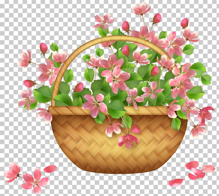 Flower Hanging Basket PNG, Clipart, Basket, Blossom, Callalily, Easter Basket, Floral Design Free PNG Download