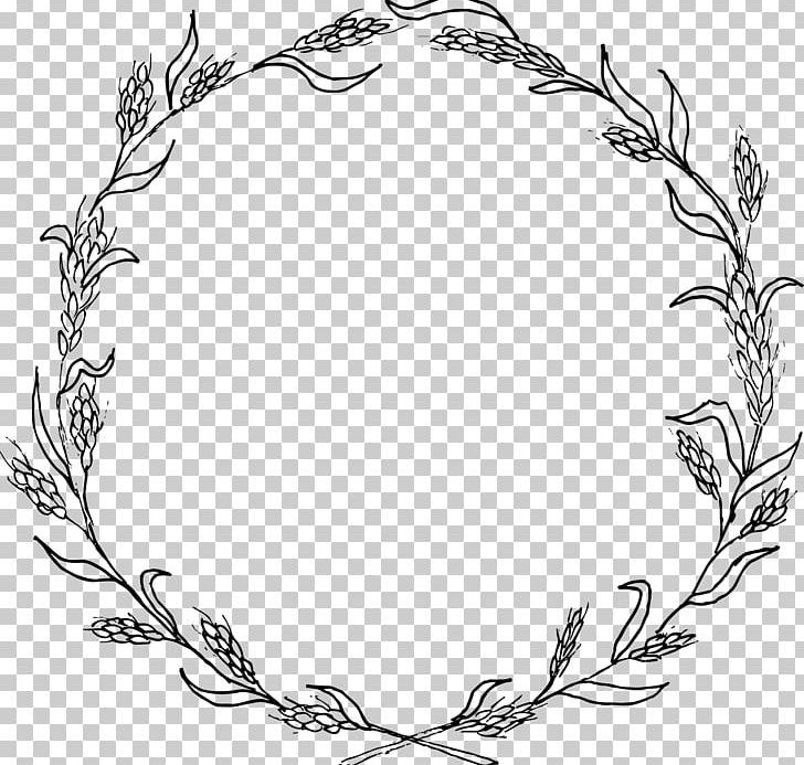 Twig Wreath PNG, Clipart, Artwork, Bay Laurel, Black And White, Branch, Circle Free PNG Download