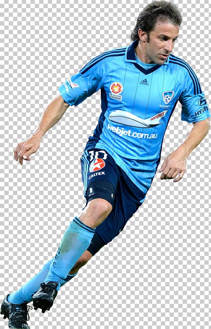 Alessandro Del Piero Sport Jersey Art Football Player PNG, Clipart, 26 January, Alessandro Del Piero, Art, Ball, Blue Free PNG Download