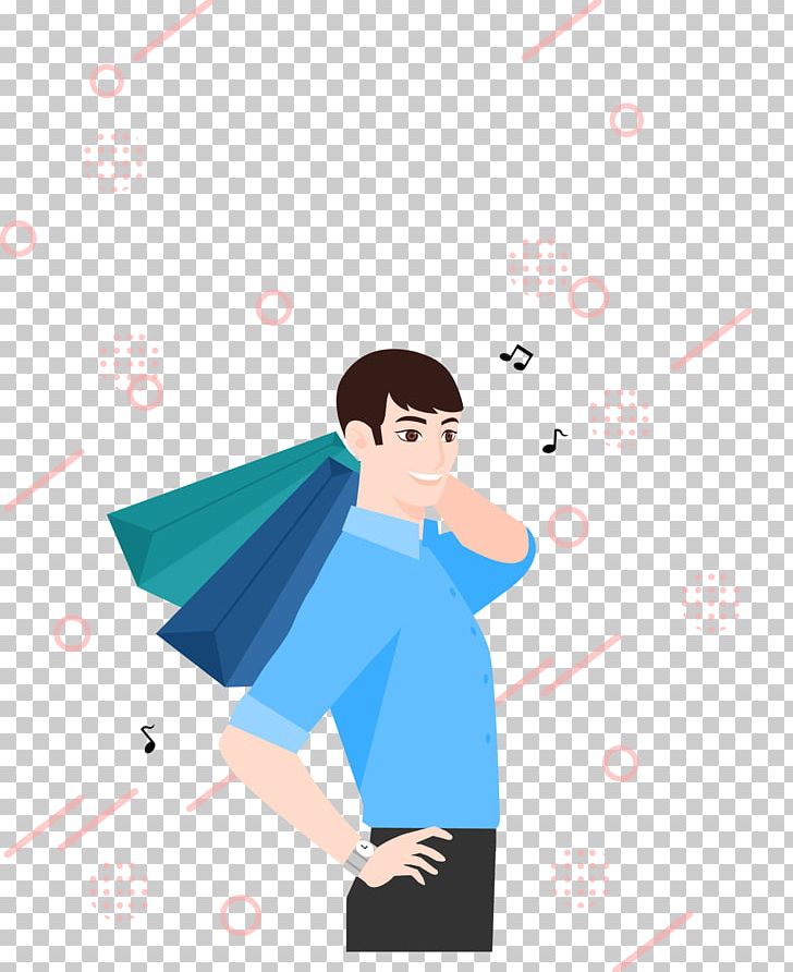 Cartoon Shopping PNG, Clipart, Adobe Illustrator, Angle, Business Man, Encapsulated Postscript, Girl Free PNG Download