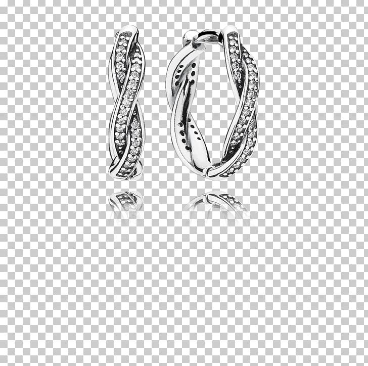 Earring Pandora Cubic Zirconia Jewellery Silver PNG, Clipart, Body Jewelry, Chain, Cubic Zirconia, Customer Service, Diamond Free PNG Download