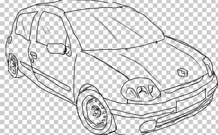 Renault Clio Car Door Line Art PNG, Clipart, Art, Artwork, Automotive Design, Automotive Exterior, Black And White Free PNG Download