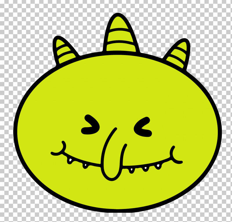 Monster Head Halloween PNG, Clipart, Animation, Cartoon, Chinese Zodiac, Cuteness, Emoticon Free PNG Download