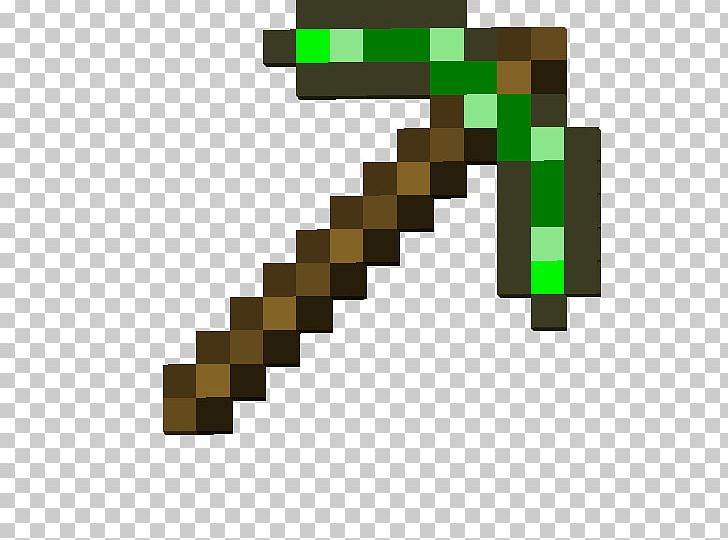 Minecraft Pocket Edition Pickaxe Roblox Video Game Png Clipart Angle Computer Servers Diamond Sword Green Line - green sword roblox