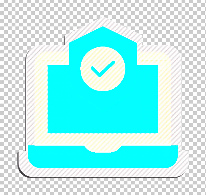 Cyber Icon Laptop Icon Shield Icon PNG, Clipart, Aqua, Azure, Blue, Circle, Cyber Icon Free PNG Download