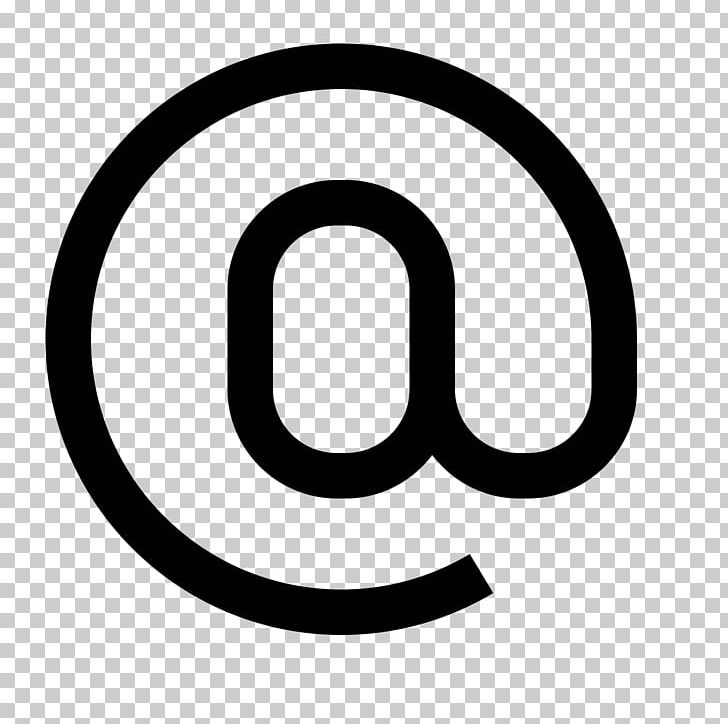 Computer Icons Email Address At Sign PNG, Clipart, Area, At Sign, Black And White, Brand, Cascading Style Sheets Free PNG Download