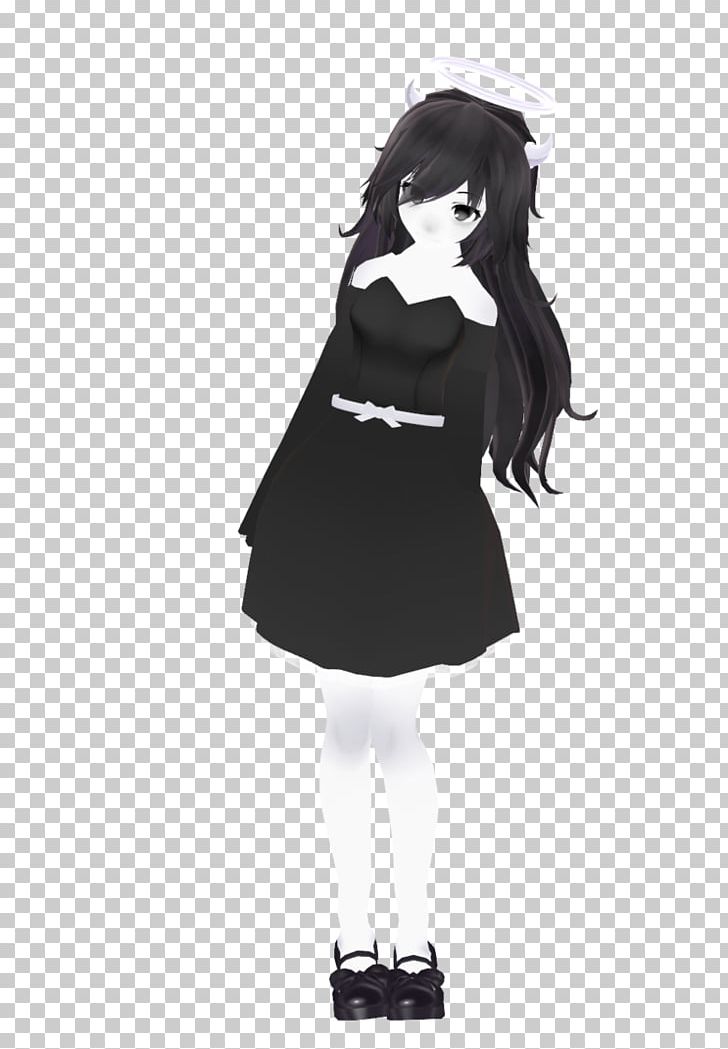 Black Hair Cartoon Character PNG, Clipart, Alice Dress, Black, Black And White, Black Hair, Cartoon Free PNG Download