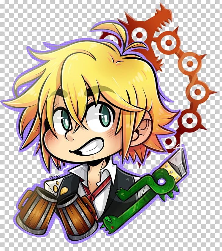 Meliodas The Seven Deadly Sins Sloth PNG, Clipart, Anger, Anime, Art, Artwork, Cartoon Free PNG Download