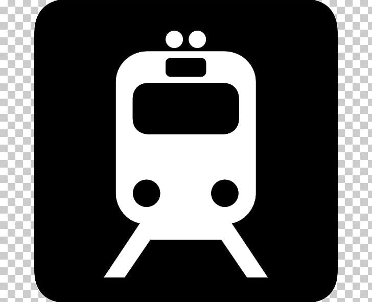 Train Rail Transport Bus Tram Rapid Transit PNG, Clipart, Area, Black, Black And White, Bus, Level Crossing Free PNG Download